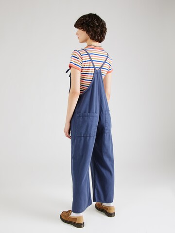 Loosefit Pantaloni con pettorina di Monki in blu