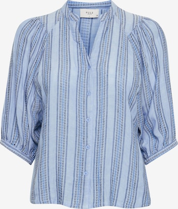 PULZ Jeans Blouse 'Laila' in Blue: front