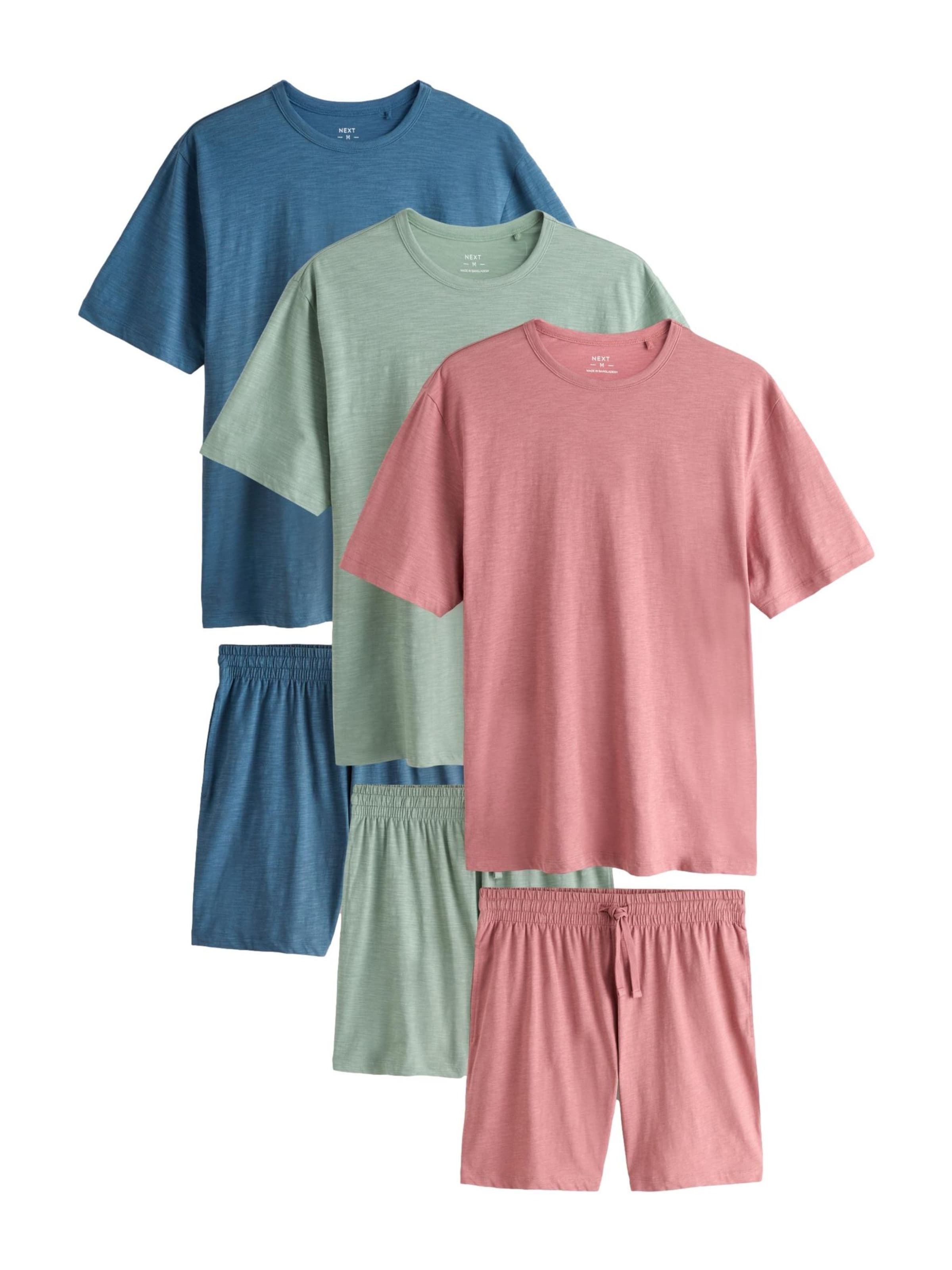 Pyjama court Next en bleu : devant