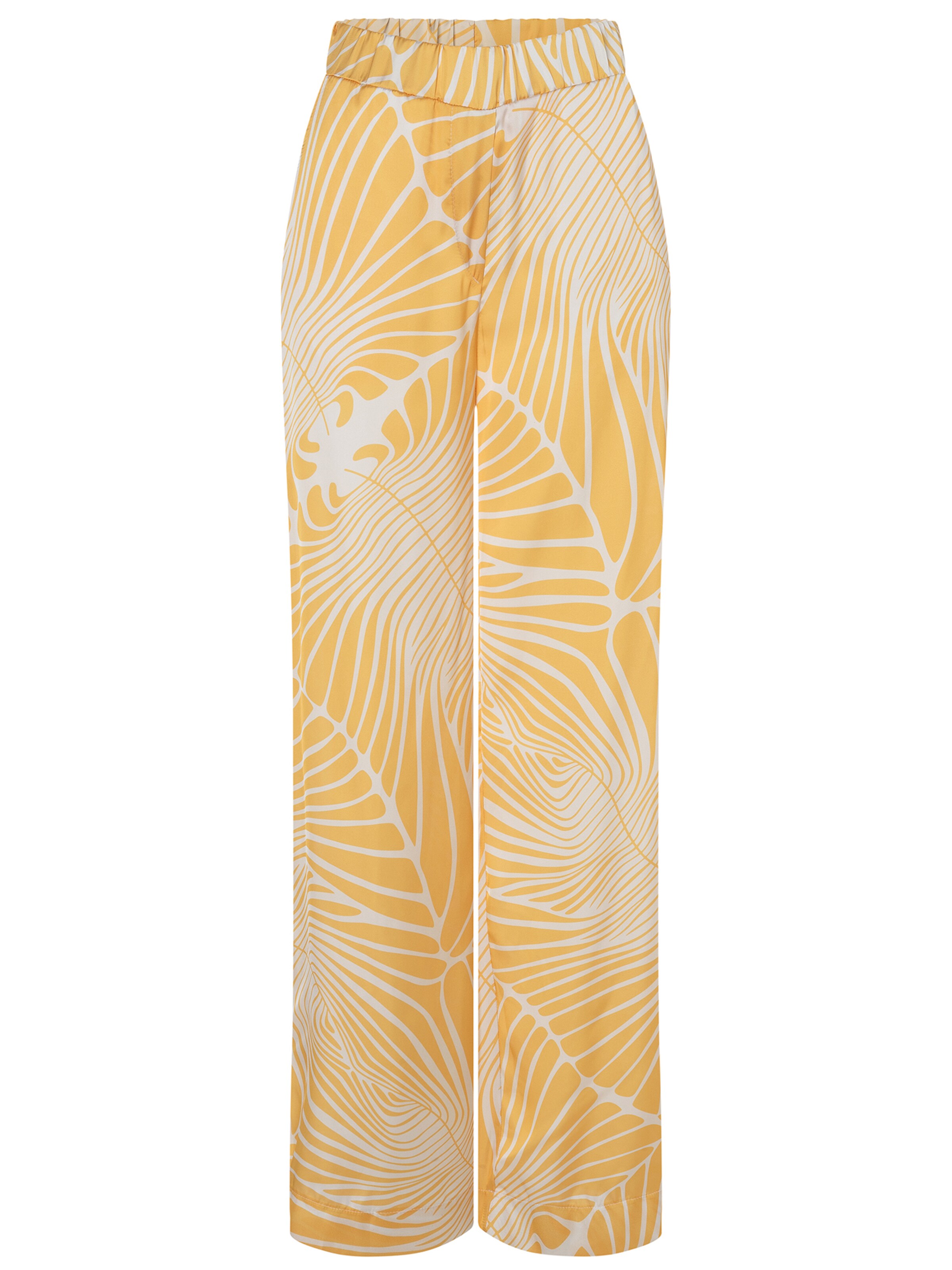Ana Alcazar Hose 'Zeani' in gelb / weiß, Produktansicht