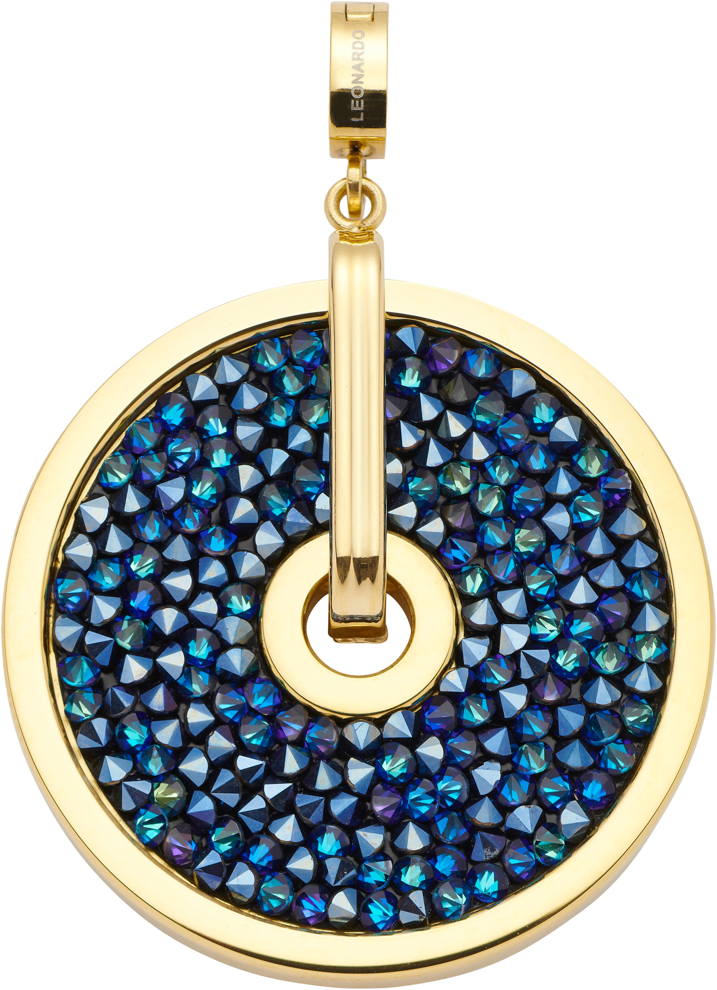 LEONARDO Pendant in Gold: front