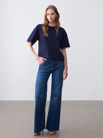T-shirt Dilvin en bleu