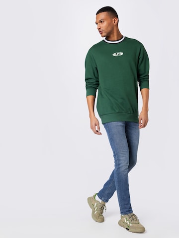 JACK & JONES Sweatshirt in Grün