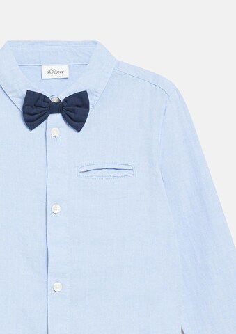 s.Oliver Regular fit Overhemd in Blauw