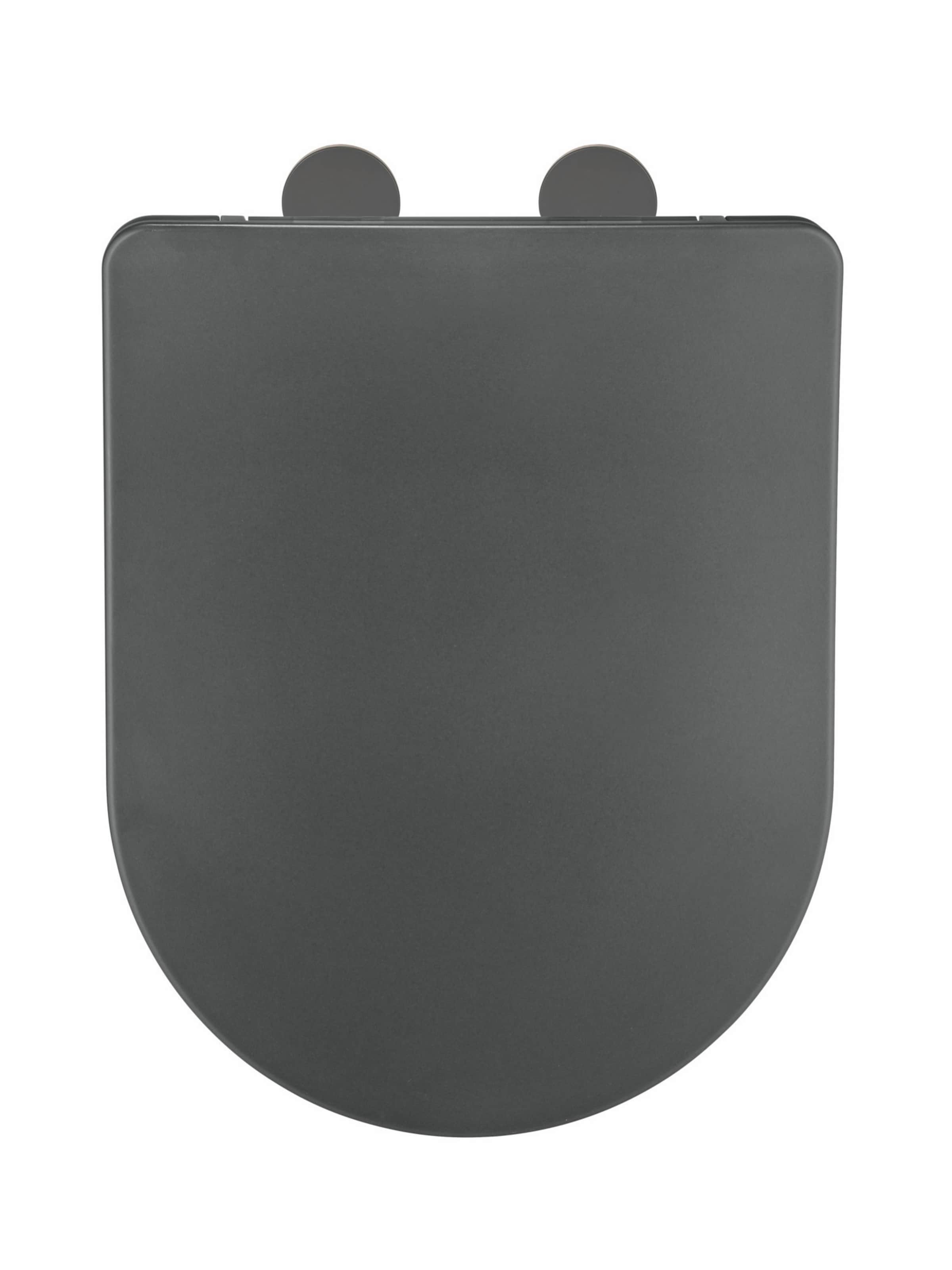 Wenko WC-Sitz 'Galati' in Grau