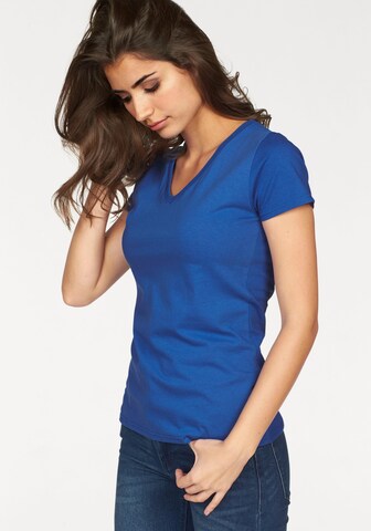 FRUIT OF THE LOOM Shirt in Blue