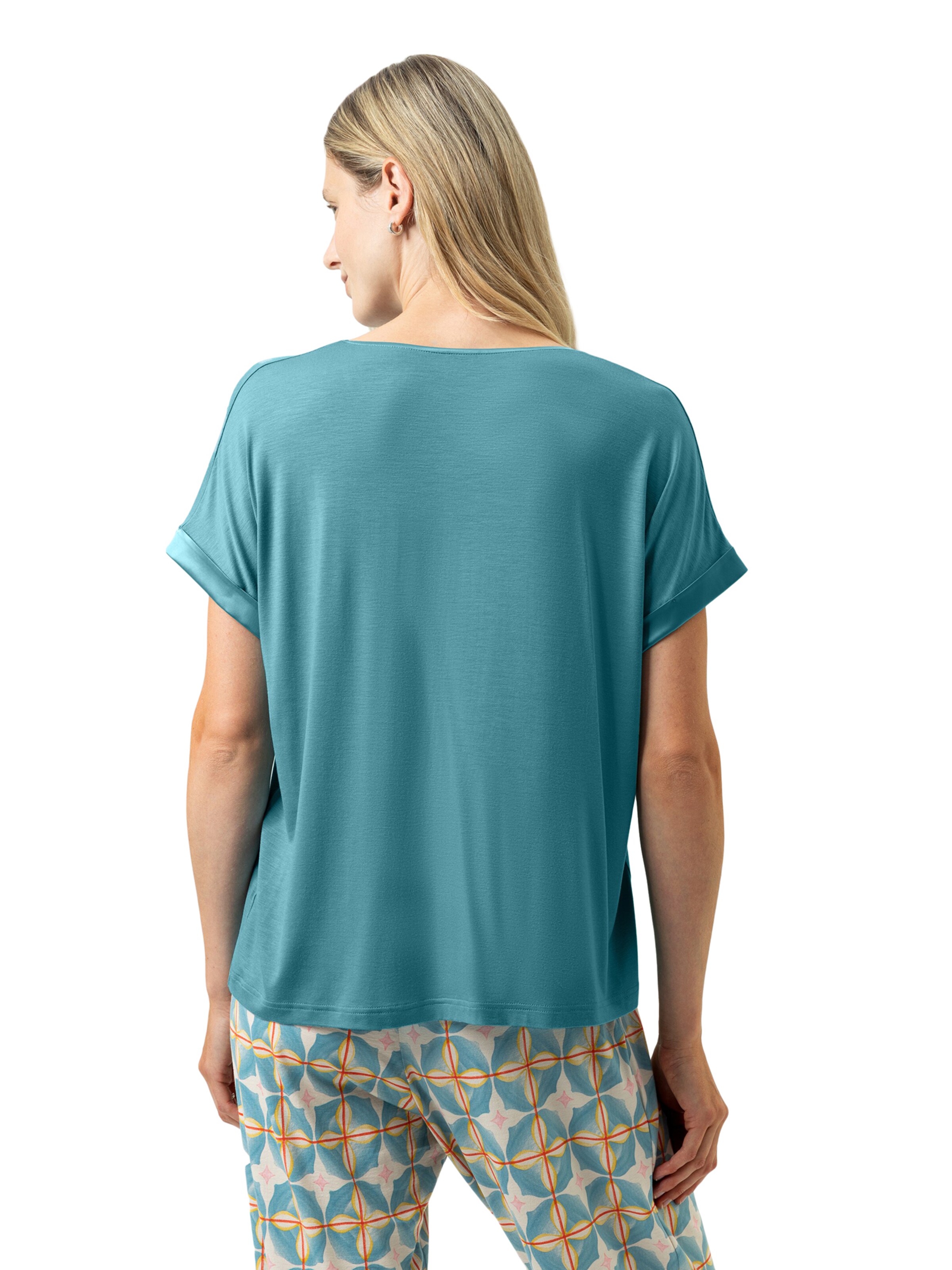 Mey Schlafshirt 'Pure Chic' in Grün