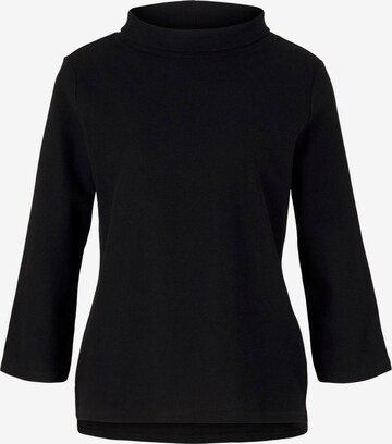 TOM TAILOR Shirt in Black: front