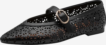 Ballerines à lanières MARCO TOZZI en noir : devant