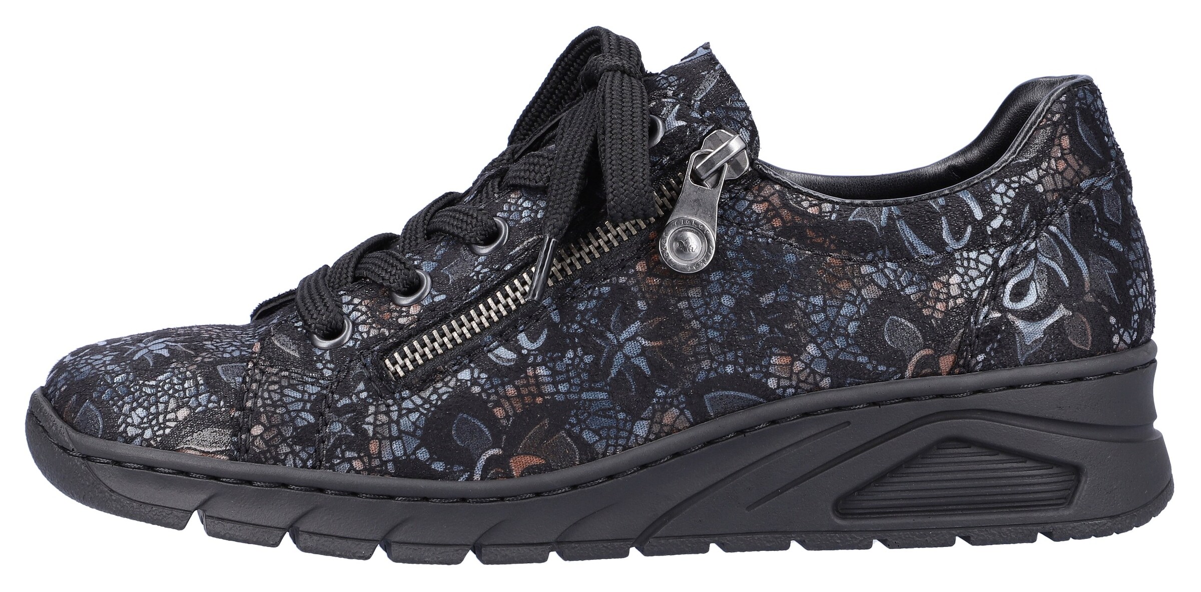 Baskets basses Rieker en noir