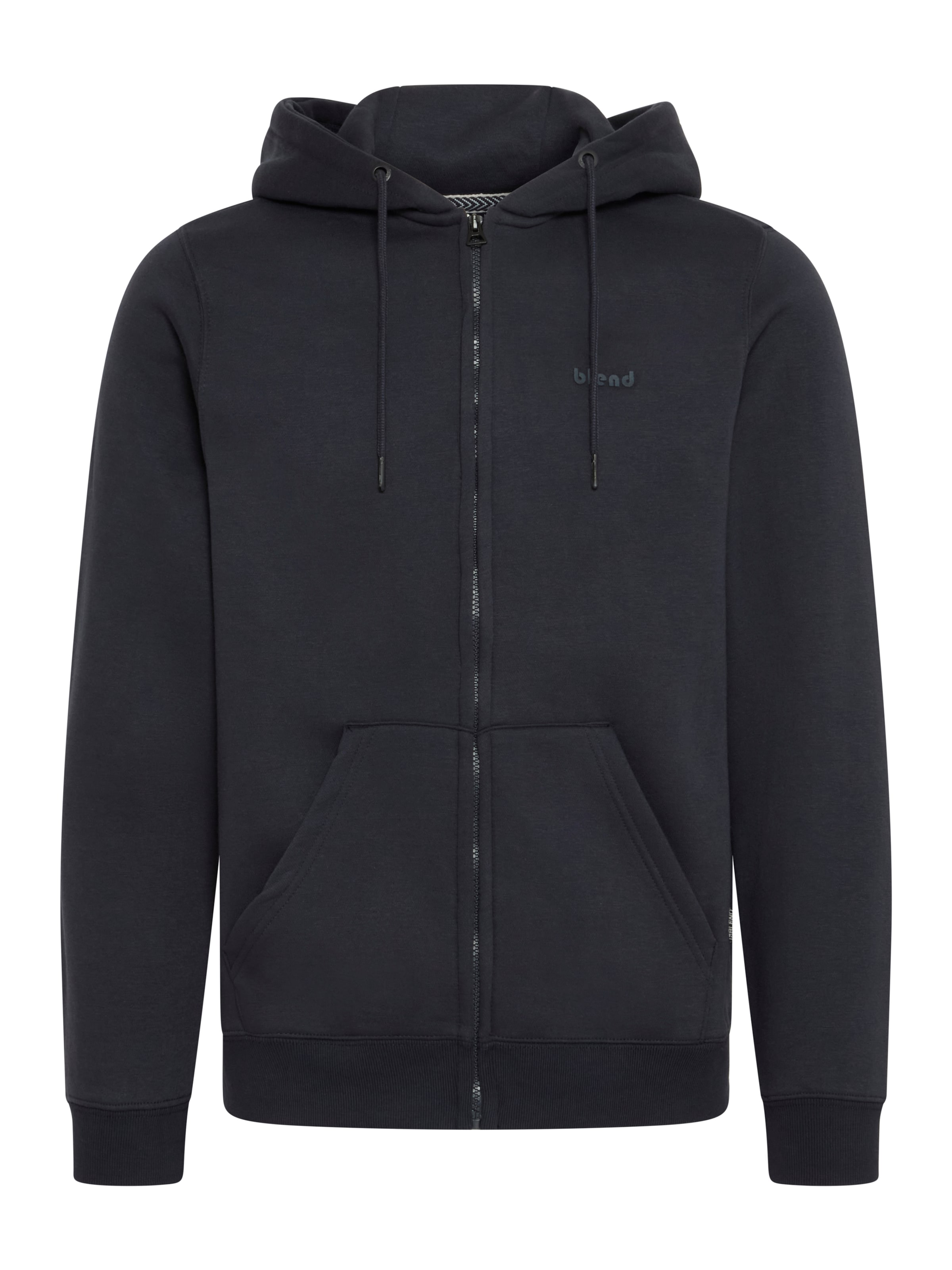 BLEND Sweatjacke 'BHDownton' in Blau: Vorderseite
