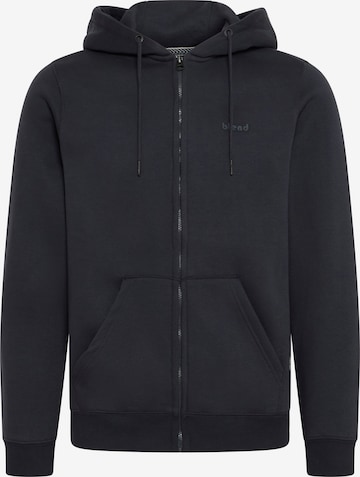 BLEND - Sudadera con cremallera 'BHDownton' en azul: frente