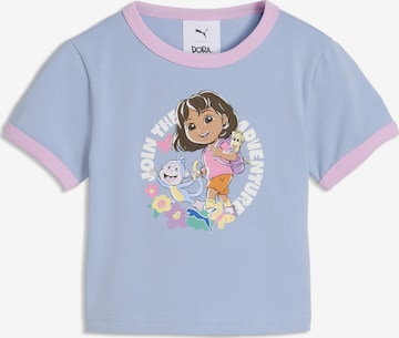 T-Shirt fonctionnel PUMA en bleu : devant