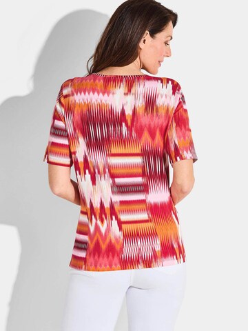 Goldner Shirt in Rot