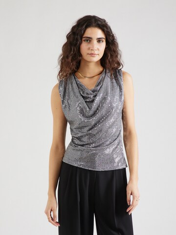 SISTERS POINT Top 'CITOM-4' in Grey: front