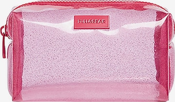 Pull&Bear Cosmetic Bag in Pink: front