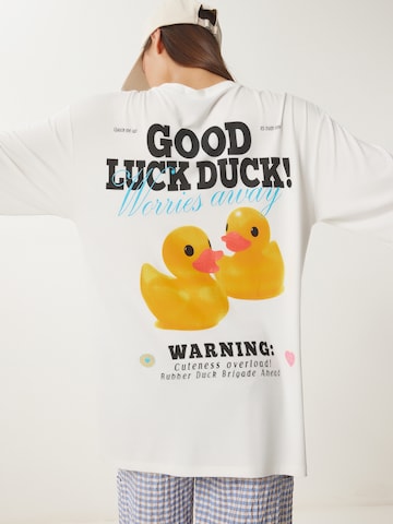 T-shirt oversize Happiness İstanbul en beige