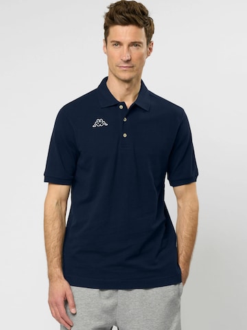 KAPPA - Camisa 'KMLogo Life' em azul: frente