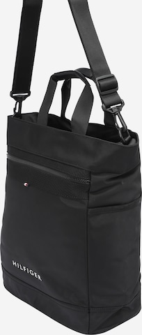 TOMMY HILFIGER - Shopper 'SKYLINE' em preto: frente