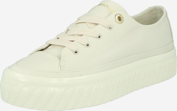 TOMMY HILFIGER Sneakers 'Shiny' in White: front