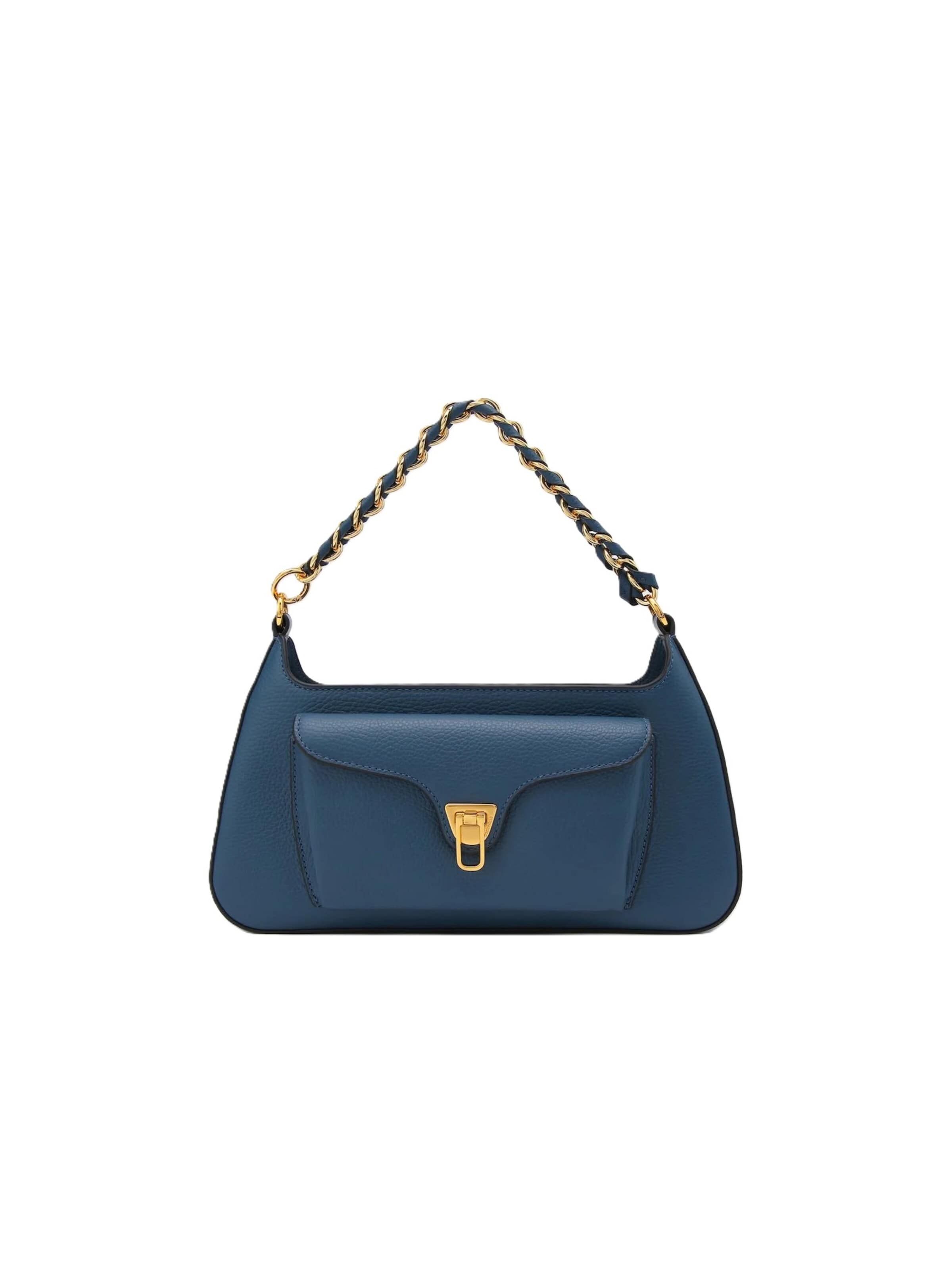 Borsa a spalla 'E1TFK120101' di Coccinelle in blu: frontale