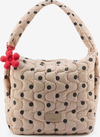 Borsa a spalla 'Vaala ' di Seidenfelt in beige: frontale