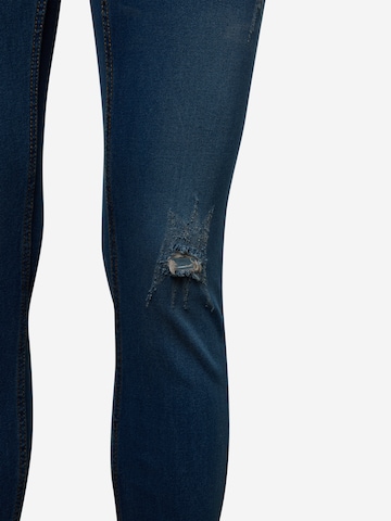 Coupe slim Jean Denim Project en bleu