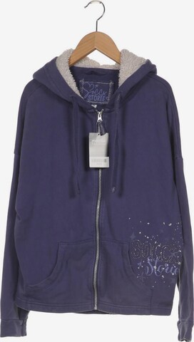 Soccx Sweatshirt & Zip-Up Hoodie in S in Blue: front