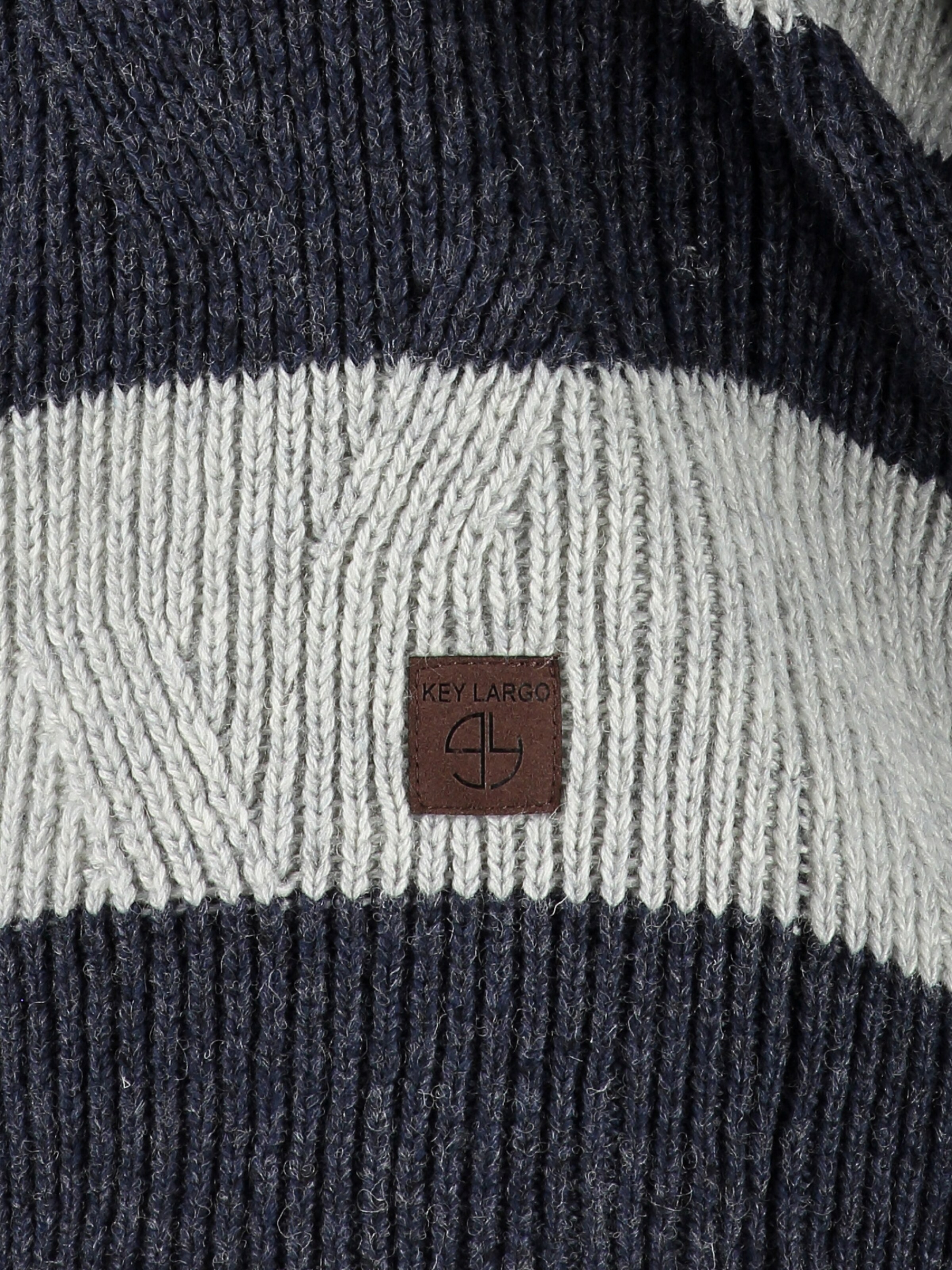 Key Largo Pullover 'HARRY' in Braun