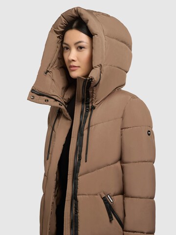 khujo Wintermantel 'Shimanta5' in Bruin