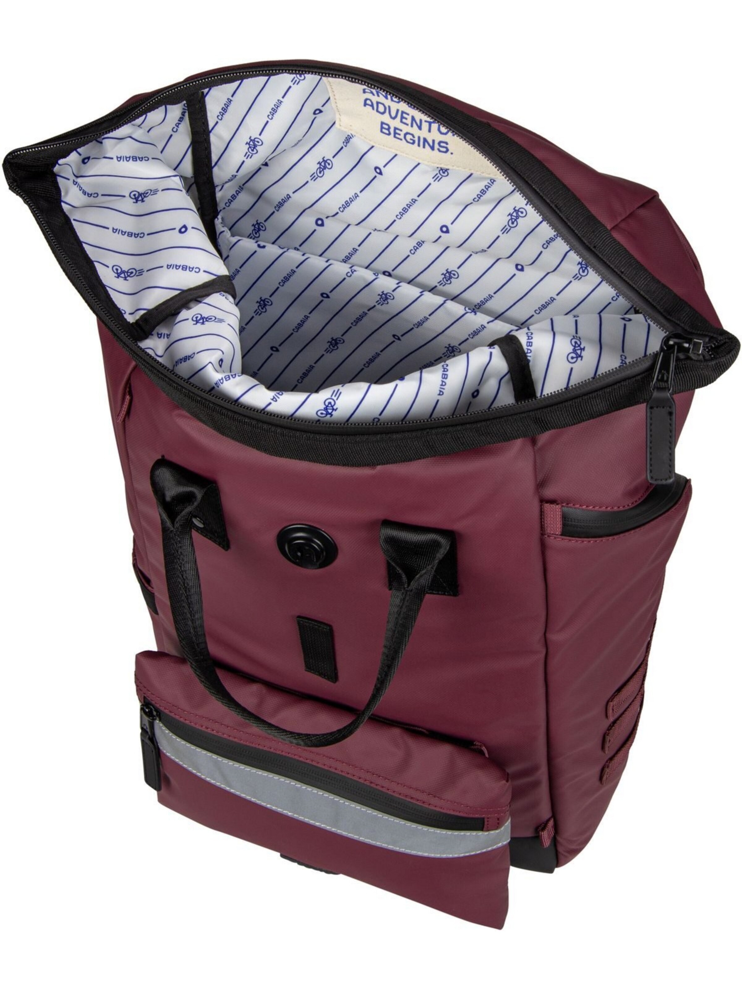 Cabaia Rucksack in Rot