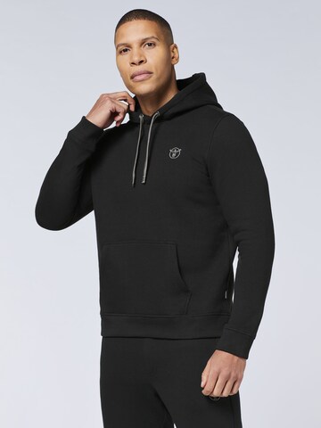 CHIEMSEE Sweatshirt in Schwarz: predná strana