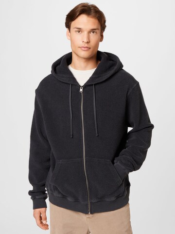 AllSaints Sweat jacket 'Jackson' in Black: front