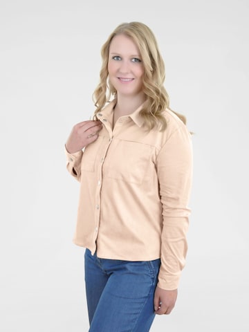 Veste fonctionnelle Navigazione en beige : devant