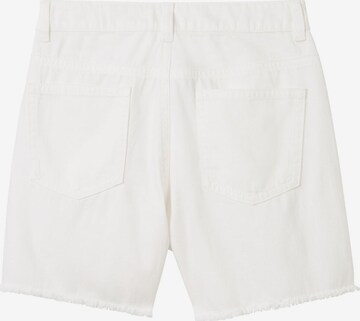 TOM TAILOR Regular Shorts in Weiß