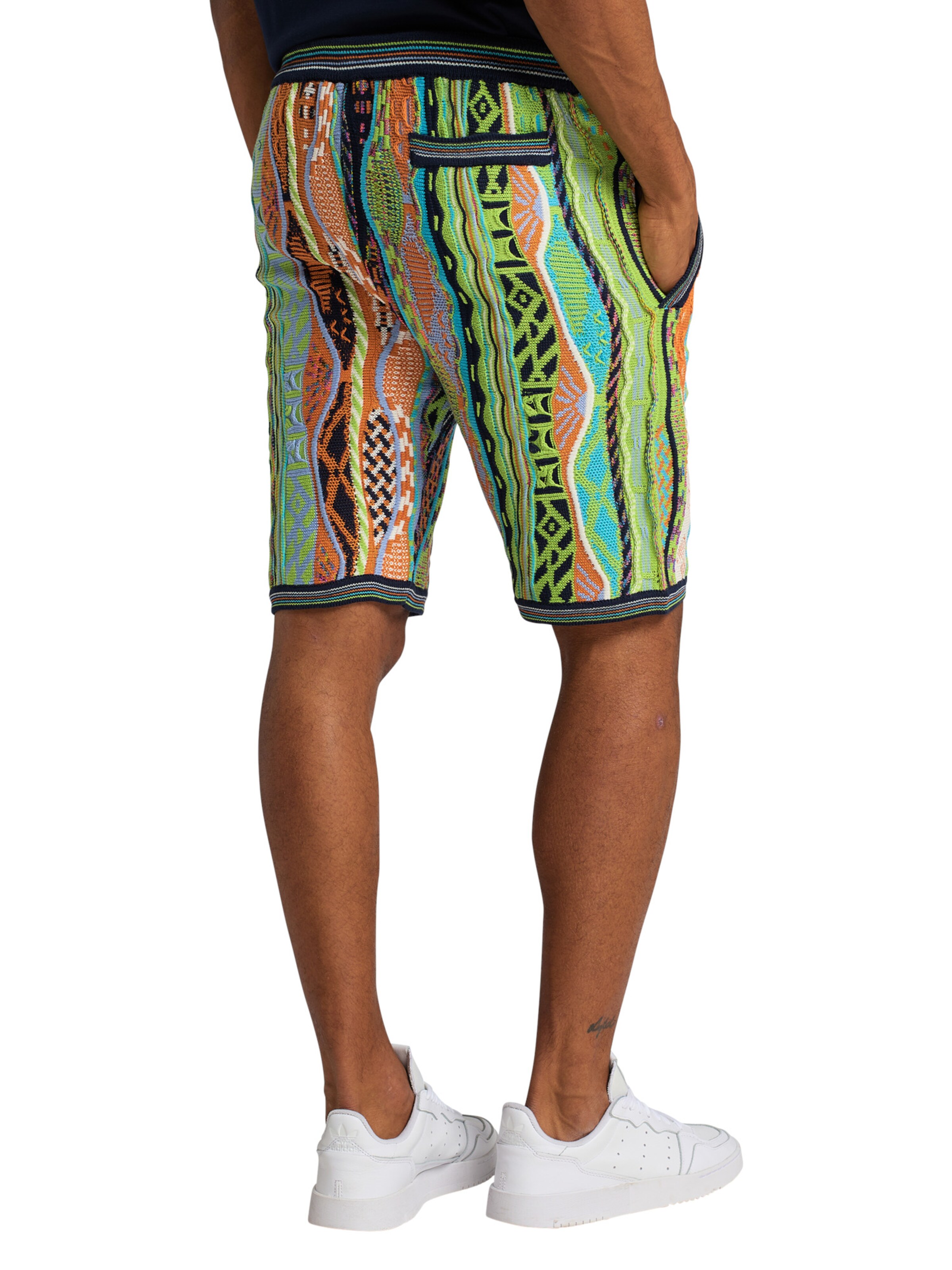 Carlo Colucci Regular Hose 'Cucuzza' in Mischfarben