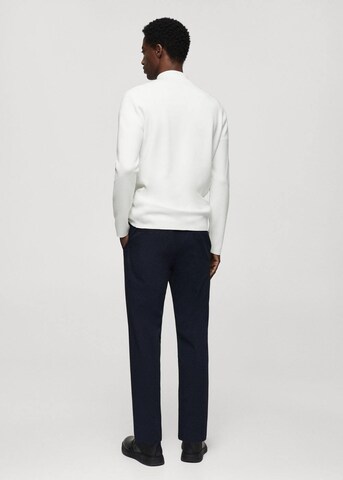 MANGO MAN Sweater 'Luxusp' in White