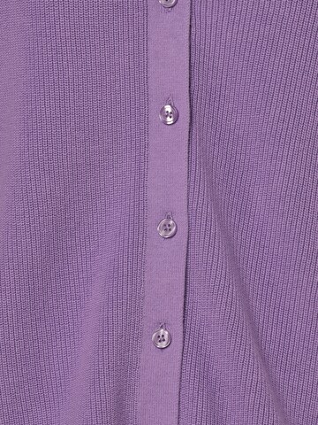 Franco Callegari Knit Cardigan in Purple