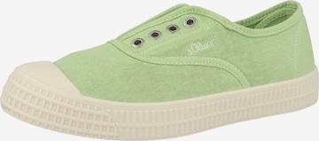 s.Oliver Sneakers laag ' 5-24651-28 ' in Groen: voorkant