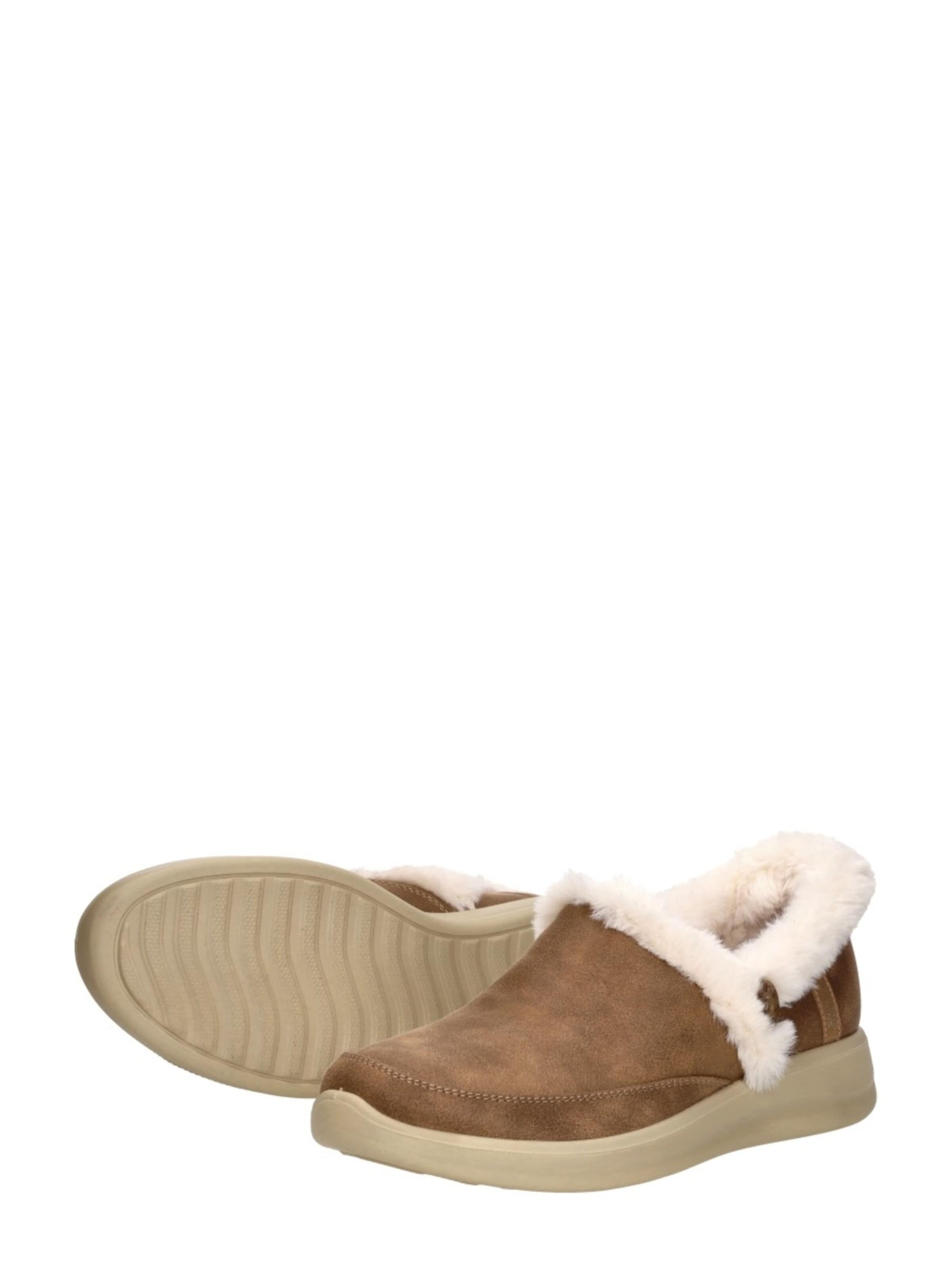 SKECHERS Huisschoenen 'Slip-Ins: Cozy Escape' in Bruin