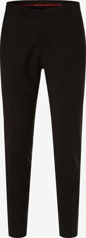 CG CLUB OF GENTS Pleated Pants 'Cedric' in Black: front