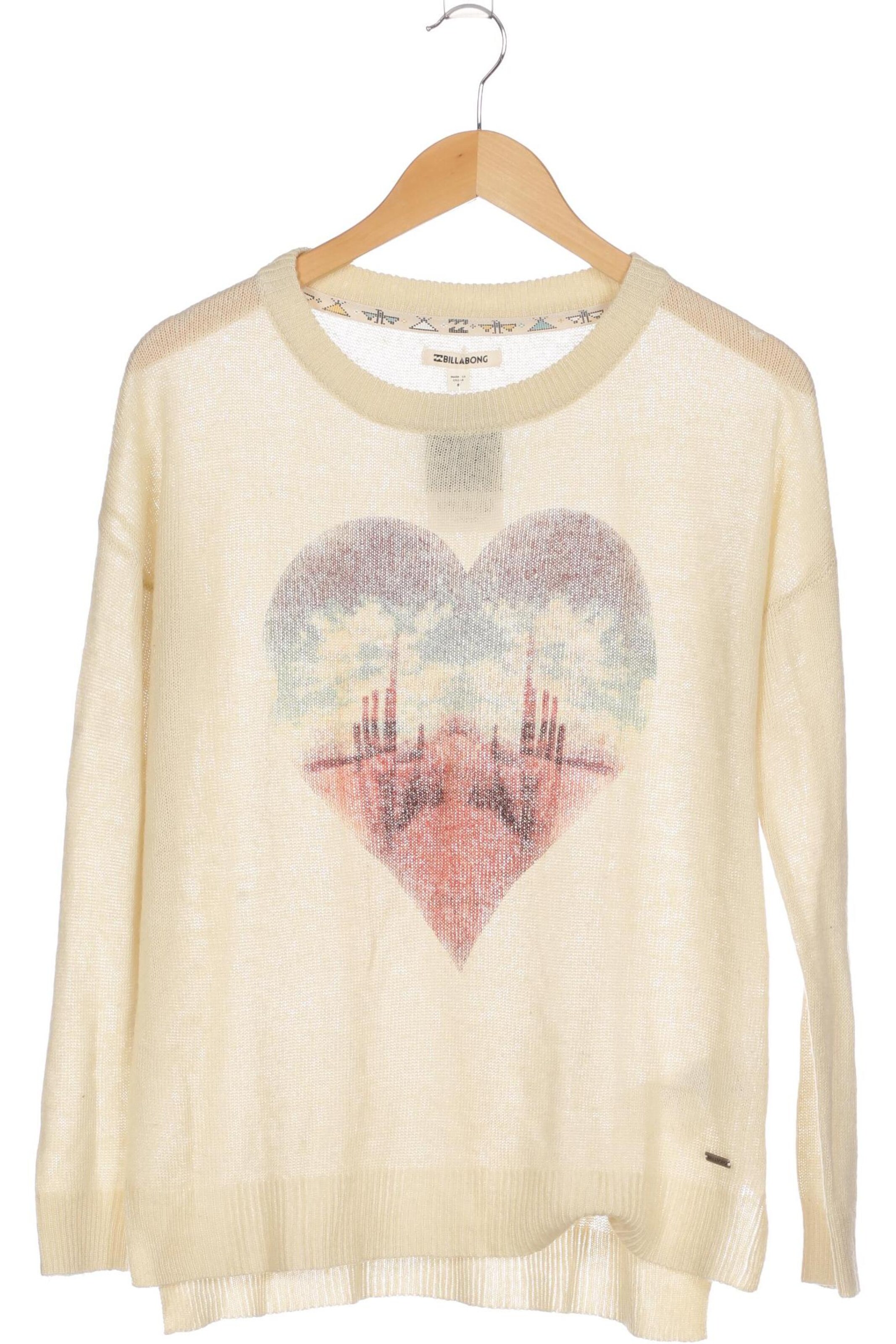 BILLABONG Sweater & Cardigan in S in Beige: front