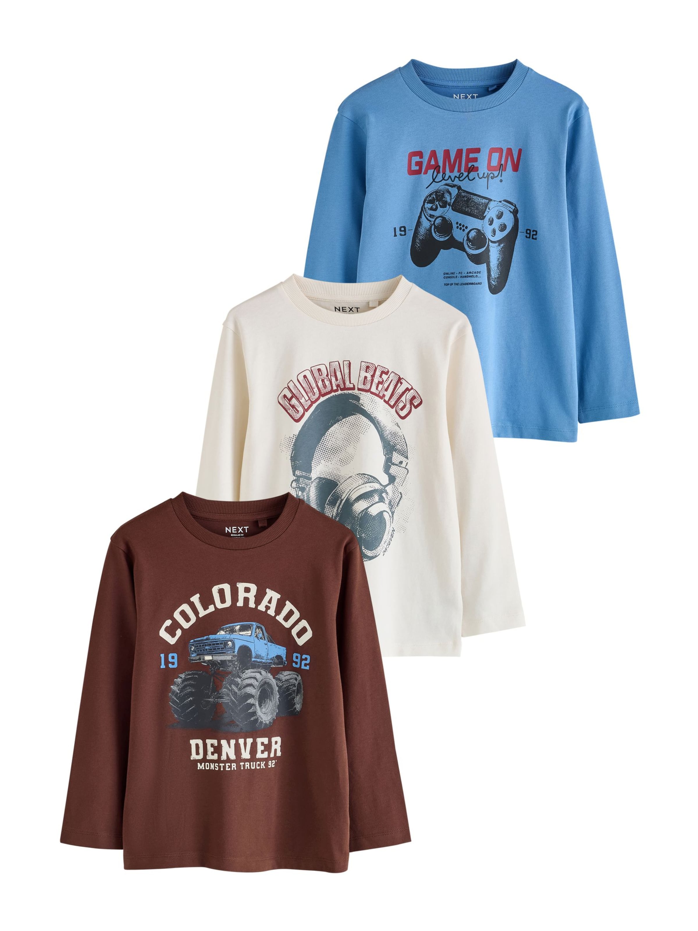 Next Shirt in Gemengde kleuren: voorkant