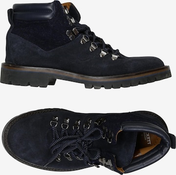 Hackett London Stiefel 41 in Blau: Vorderseite