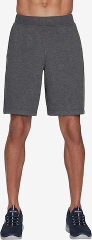SKECHERS Workout Pants 'Explore' in Grey: front