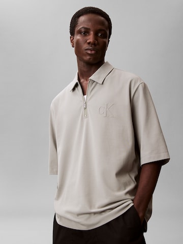 Calvin Klein Poloshirt in Grau