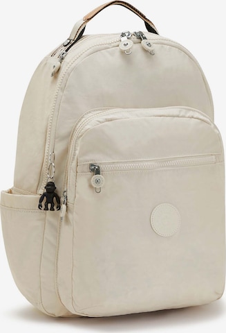 KIPLING - Mochila 'Seoul' en blanco