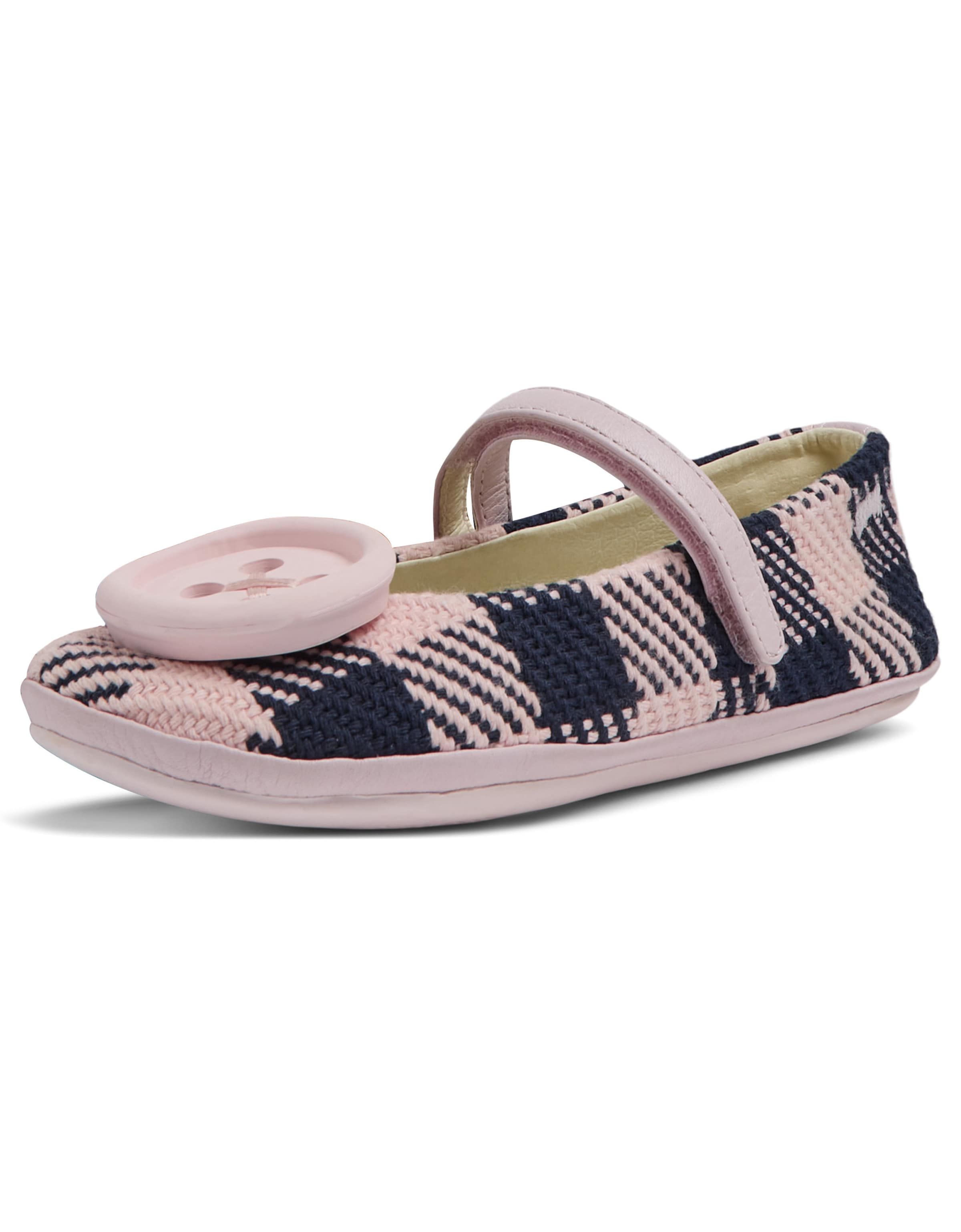 CAMPER Ballet Flats 'Twins' in Pink: front