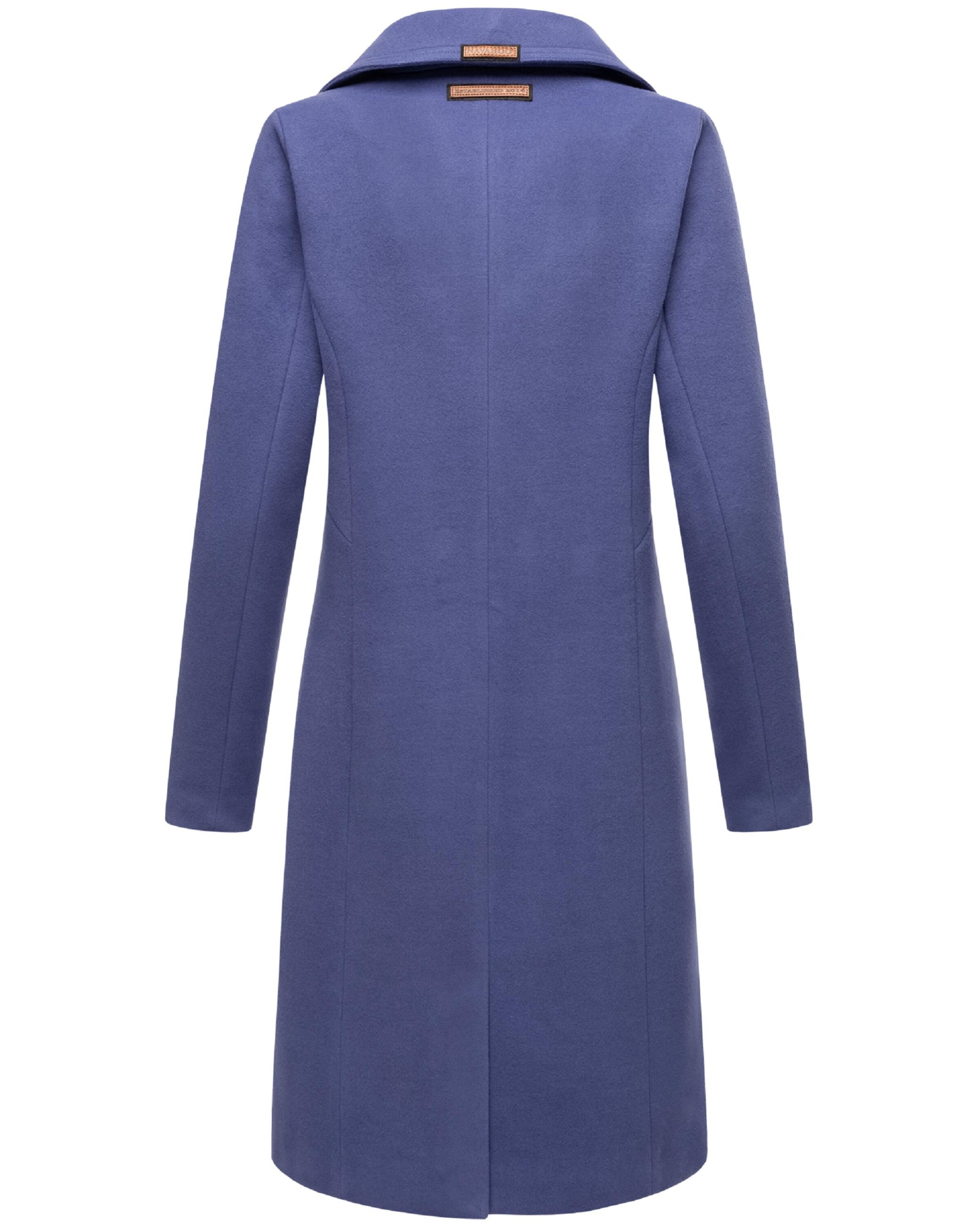 NAVAHOO Mantel 'Wooly' in Lila