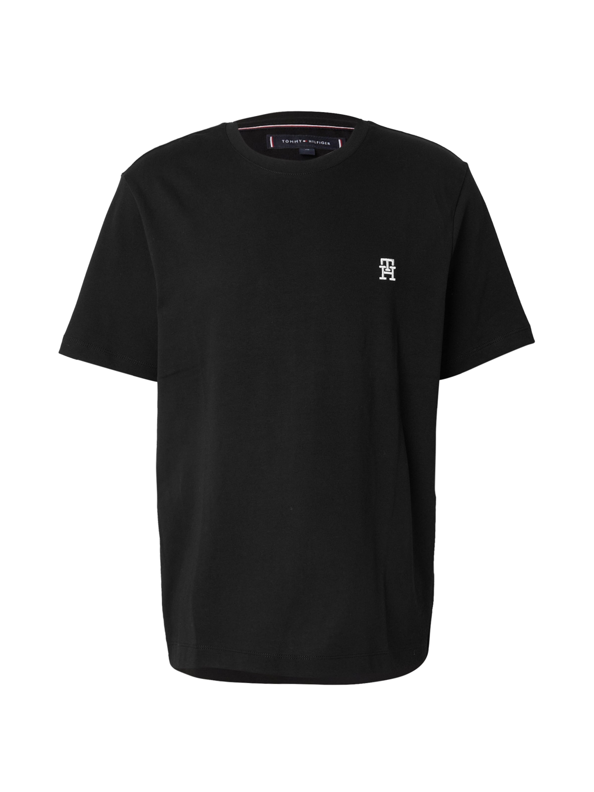 TOMMY HILFIGER Póló - fekete: elől